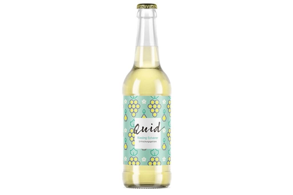Quid Traubenschorle alkoholfreies Erfrischungsgetränk mit Riesling-Sylvaner-Trauben